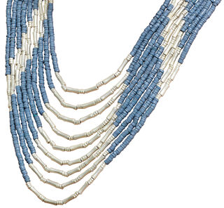 Necklace "Tayrona Blue"