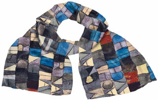 Men’s scarf "Once Emerged From the Gray of Night" (1918) - after Paul Klee