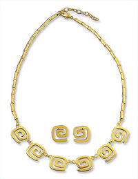 Juego de joyas "Caracol"