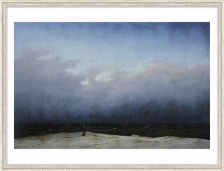 Picture "The Monk by the Sea" (1808/10), framed
