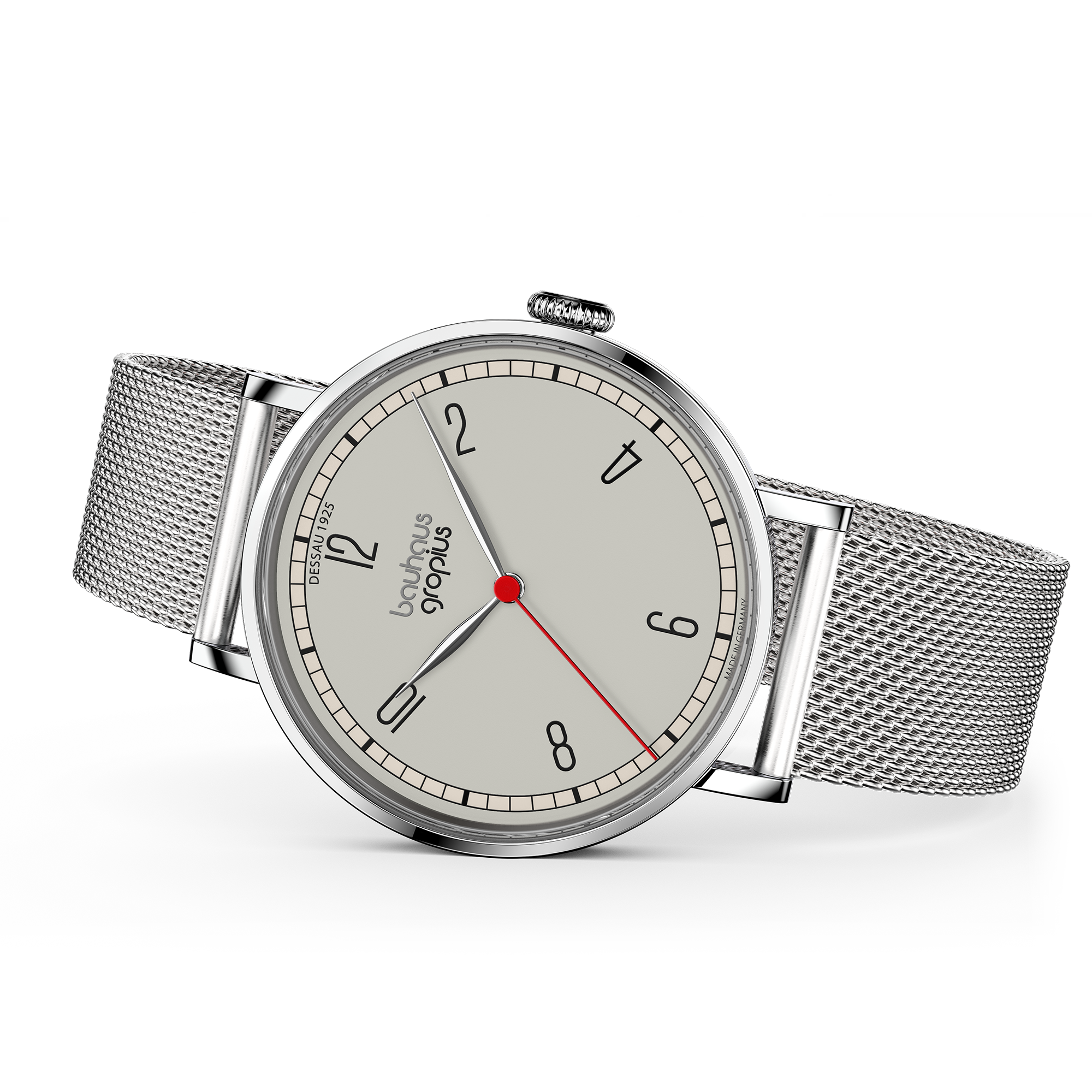 Bauhaus Walter Gropius wristwatch “Dessau 1925” – Made in Germany – Sapphire crystal – 38mm