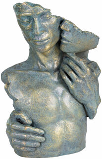 Sculpture "In Love", artificial stone