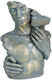 Skulptur "In Liebe", Kunstguss Steinoptik von Angeles Anglada