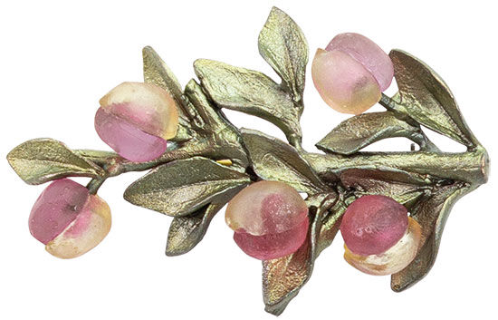 Brooch "Persik"