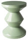 Stool / side table "Zig Zag Olive" by Pols Potten