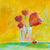 Obraz "Flowers-fleurs-fiori 2" (2025) (Oryginalny/Unikatowy egzemplarz), na blejtramie
