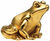 Sculpture "Frog Prince", gold-plated version