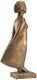 Sculpture "Storm Bride", bronze de Gisela Eufe