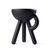 Tavolino "Tubby Stool oceanblack" (per uso interno ed esterno) – progettato da Gerard de Hoop