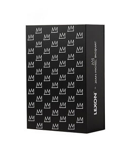 4-teiliges Geschenkset "Jean-Michel Basquiat Crown", kabellos von Lexon