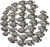 Wall object "Shoal of Fish", iron