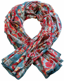 Silk scarf "Liliane"