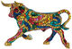 Figurka mozaikowa "El Toro Mosaico II"