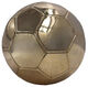 Deko-Objekt "Fußball", Version in Kunstguss Metallic-Gold