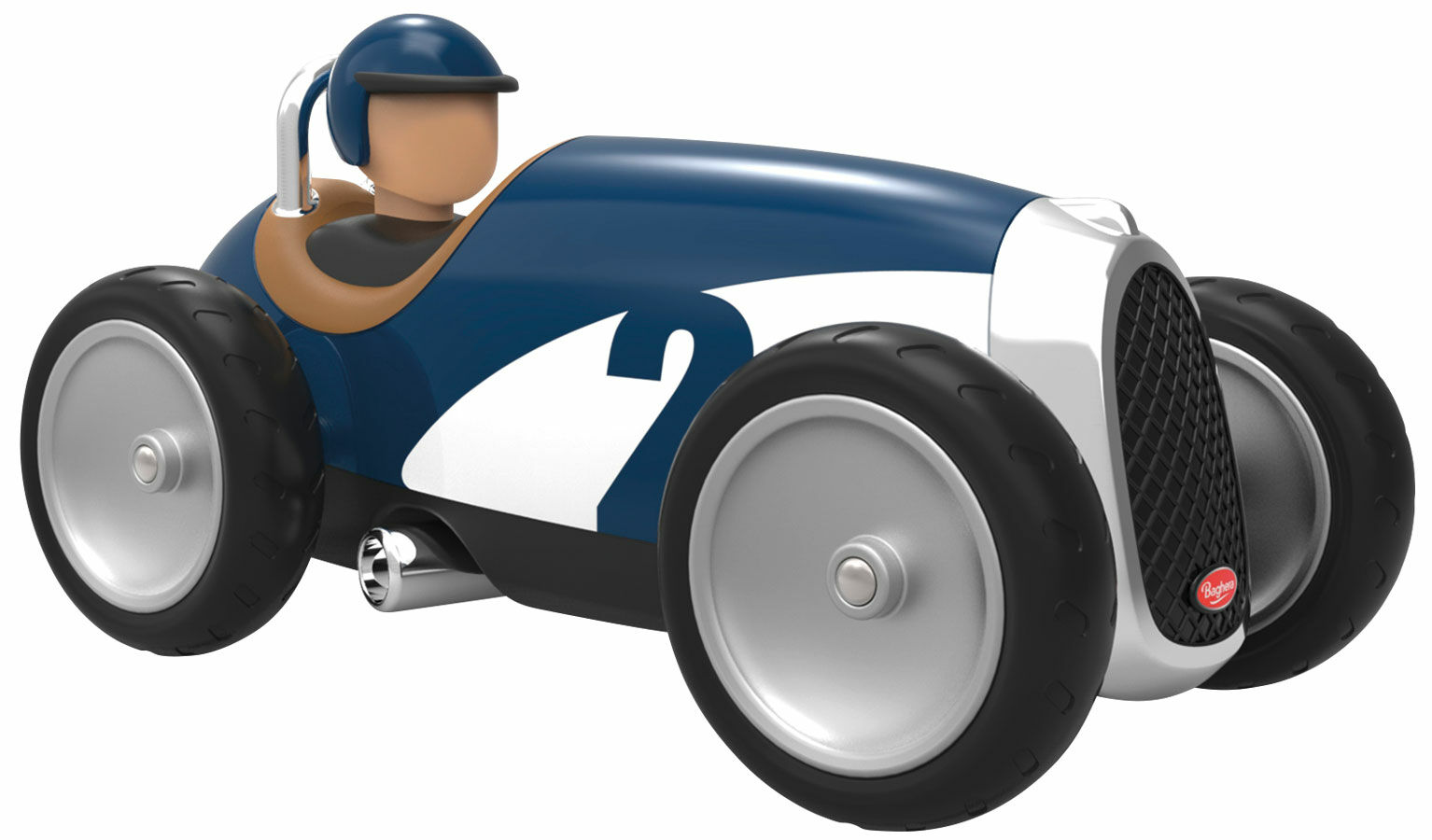 Speelgoedauto "Racing Car", blauwe versie von Baghera