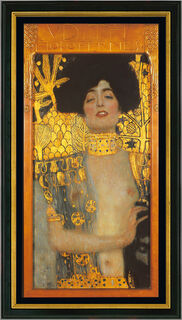 Bild "Judith I" (1901), gerahmt von Gustav Klimt