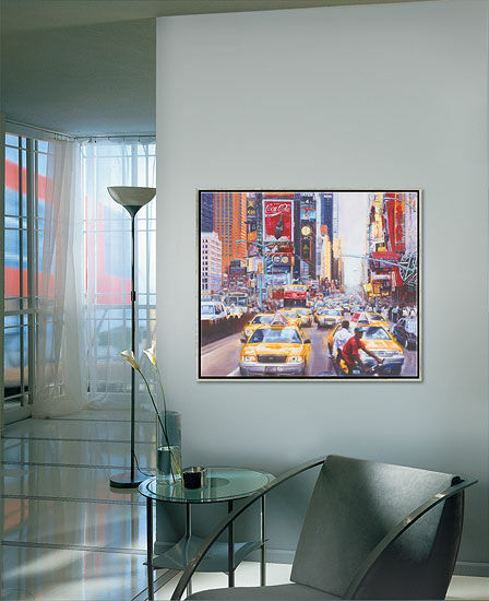 Bild "Times Square North", gerahmt von Namazbek Chekirov