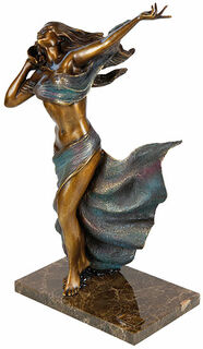 Skulptur "Sea Symphony", Bronze von Manel Vidal