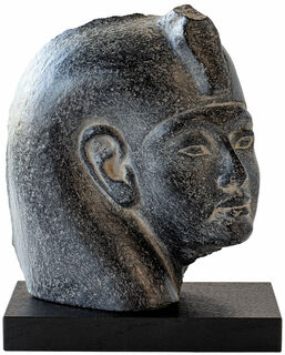 Skulptur "Kopf des Tutanchamun", Kunstguss