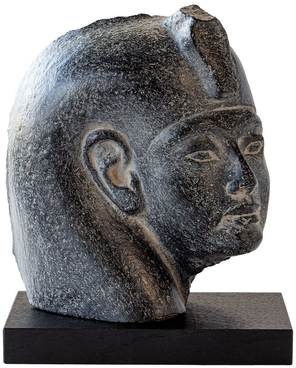 Sculpture "Head of Tutankhamun", cast
