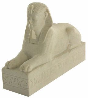 Skulptur "Sphinx des Königs Nektanebos", Kunstguss