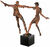 Sculpture "Love Couple Balance", bronze