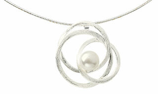 Halskæde "Serpentine" med perle