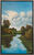 Bild "Herbststimmung am Flüsschen" (2023) (Original / Unikat), gerahmt