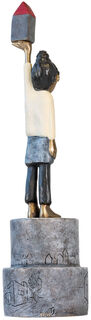 Sculpture "Architect" (2020), bronze de Tamara Suhr