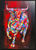 Cuadro "Colorido y Rojo" (2022) (Original / Pieza única), enmarcado