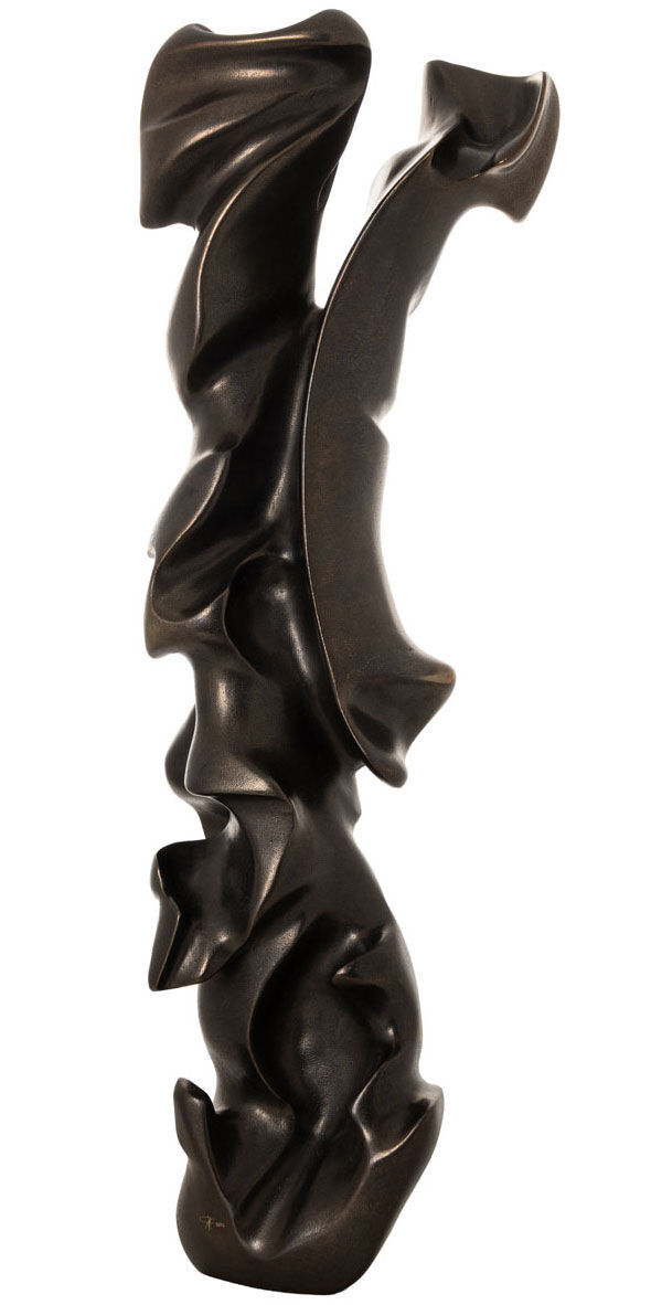 Socha "Ozymandias, král králů", bronz od Cornelius Vandeputte