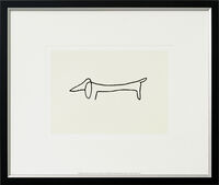 Tableau « The Dog - Le Chien », encadré