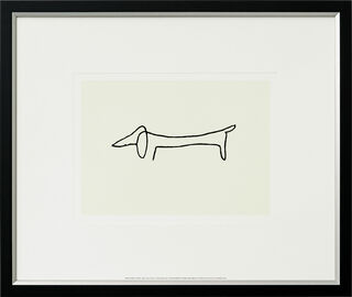 Picture "The Dog - Le Chien", framed