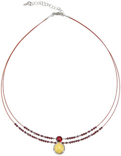 Collar de ámbar "Hilma"