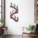 Wall sculpture "Way of Life", steel