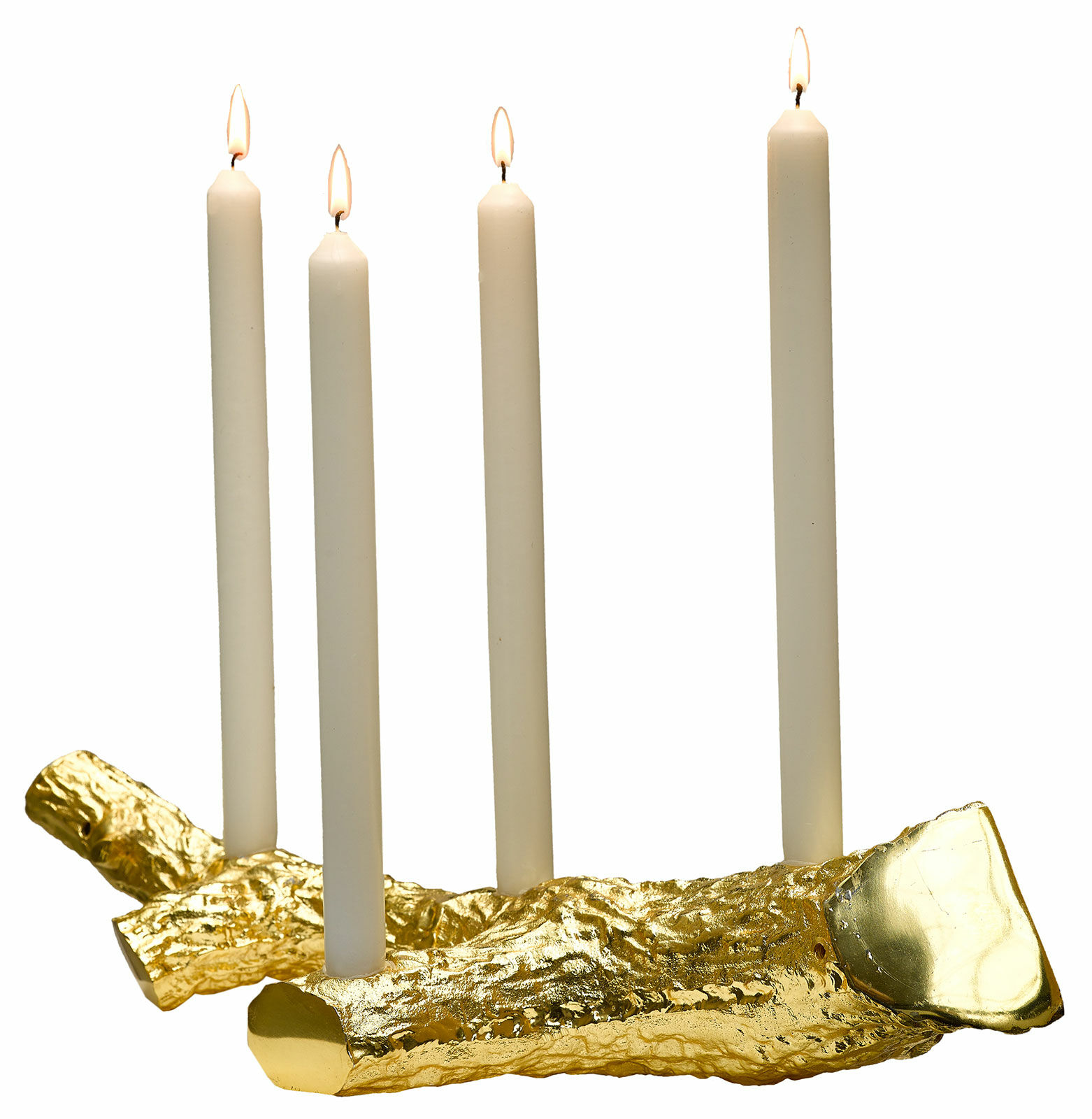 Kerzenhalter "Branch Shiny Brass" (ohne Kerzen) von Pols Potten