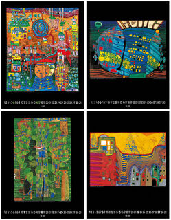 Kunstnerkalender 2027 af Friedensreich Hundertwasser