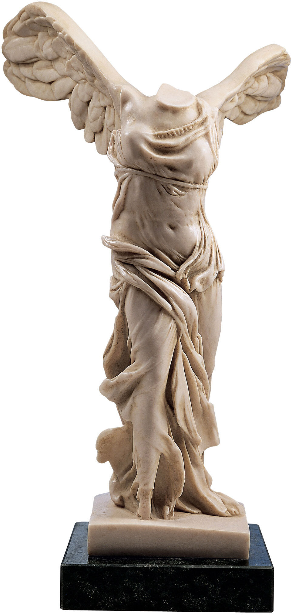 Sculptuur "Nike van Samothrace" (54 cm), gegoten