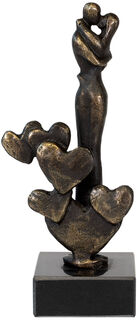 Skulptur "Innige Umarmung"