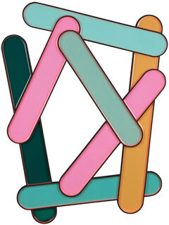 Oggetto da parete "Sticks 12.25" (2025) (Pezzo originale / unico)
