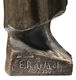 Sculpture "L'homme pensif II" (1934), réduction en bronze de Ernst Barlach