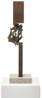 Sculpture "Rotation II (Rust)" (2022) (Pièce unique) von Thomas Röthel
