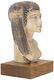 Skulptur "Tochter der Nofretete", Kunstguss