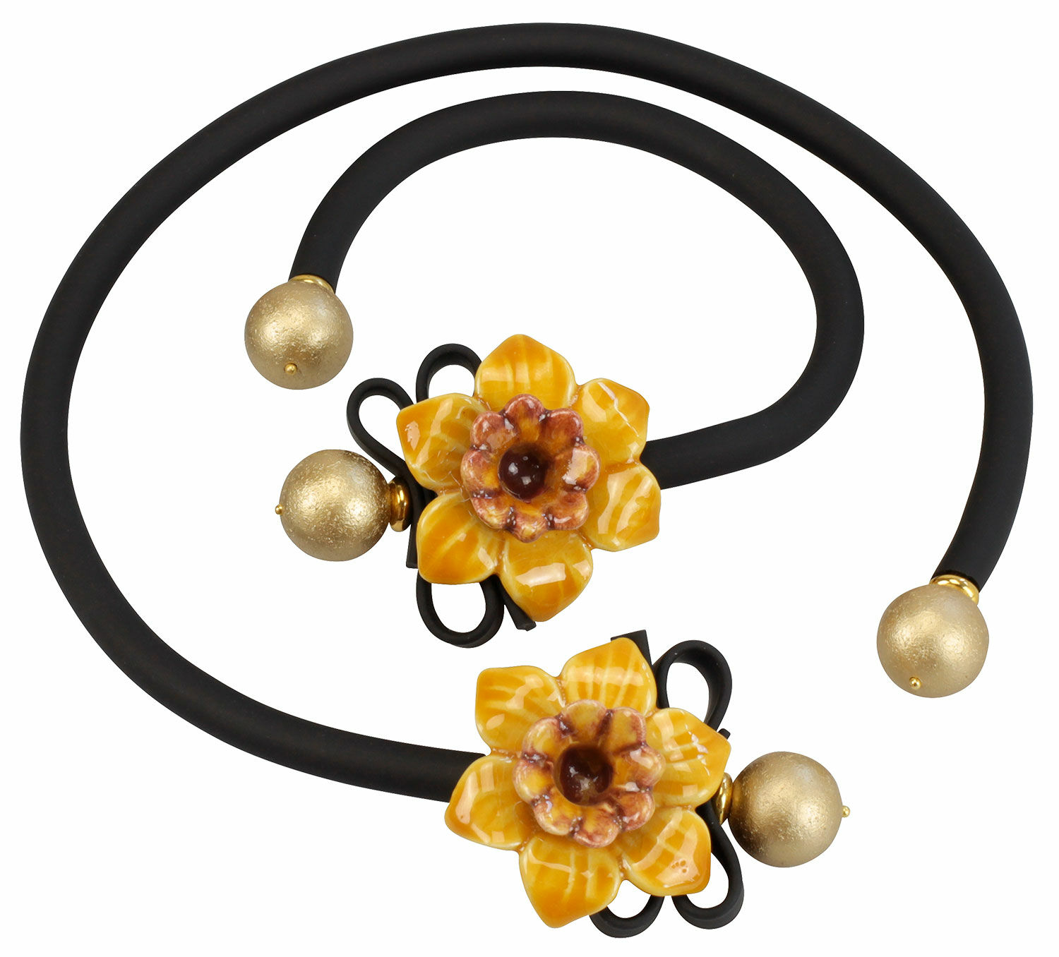 Jewellery set "Daffodil" by Anna Mütz