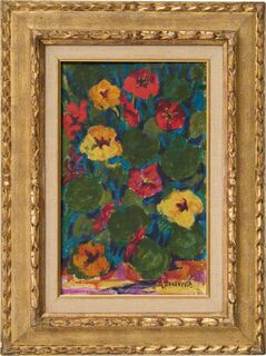 Bild "Blumenstillleben" (1918) (Unikat)