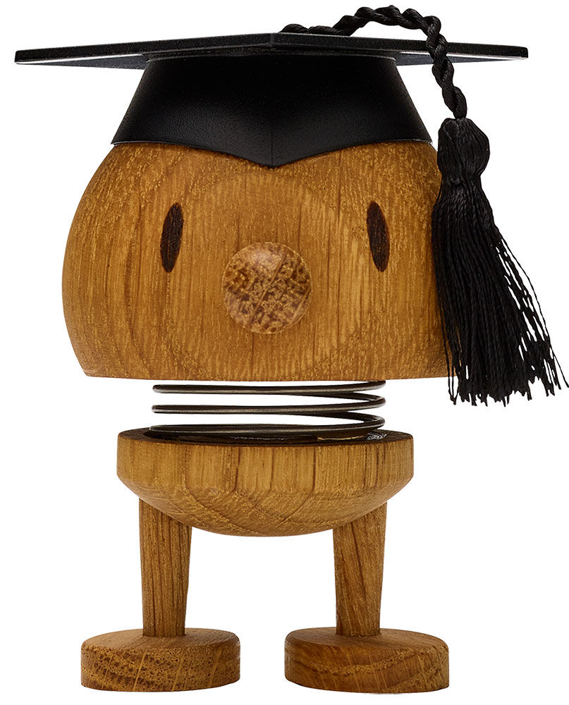 Decoratief object "IQ Bumble", eik - Ontwerp Gustav Ehrenreich van Hoptimist