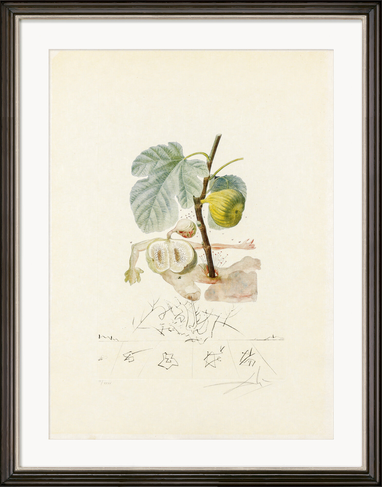 Bild "Homme Figuier" (1969) von Salvador Dalí