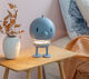 Draadloze LED tafellamp "Bumble XL", blauwe versie - Ontwerp Gustav Ehrenreich van Hoptimist