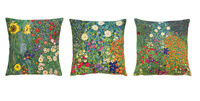 Set de 3 housses de coussin avec motifs de l'artiste