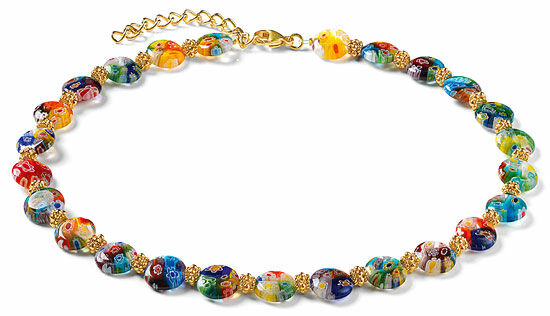 Necklace "Mille Fiori" by Petra Waszak
